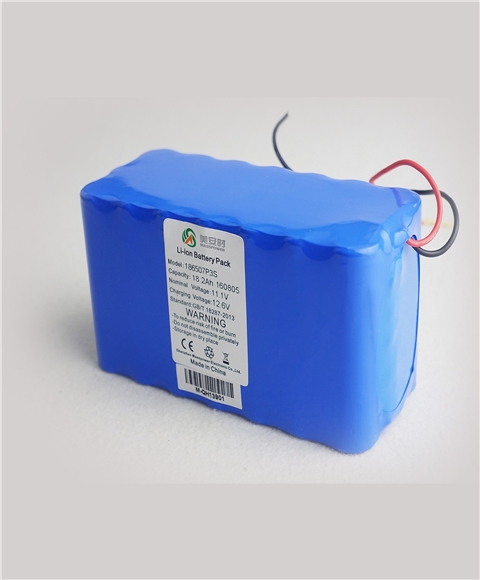 11.1V18.2Ah锂电池组