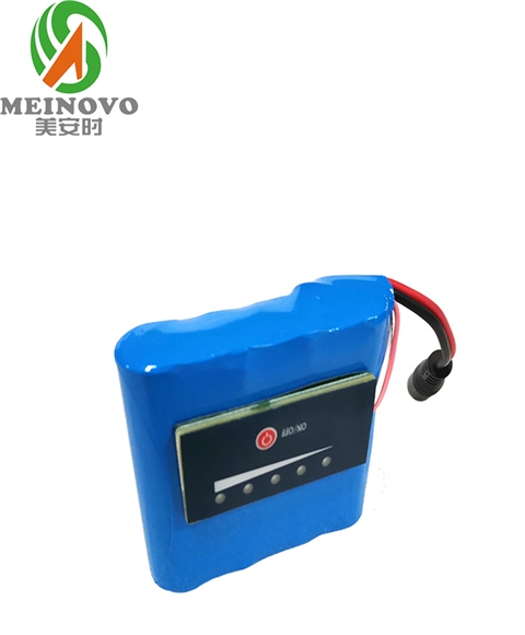 14.8V 3200mAh 1P4Sl锂电池组 带电量显示板