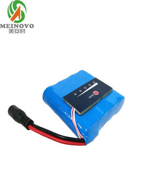 14.8V 3200mAh 1P4Sl锂电池组 带电量显示板
